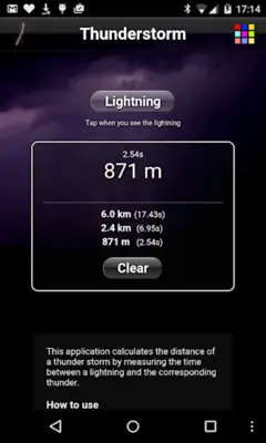 Thunderstorm Lite android App screenshot 0