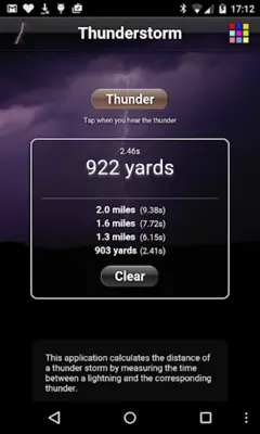 Thunderstorm Lite android App screenshot 3